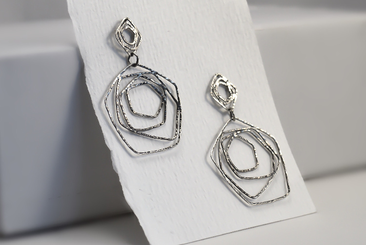 Pendientes Nuevos, Colección Calles de Santiago, @kingahaudek @Kinga Haudek