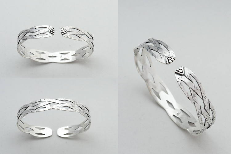 Brazalete Brunilda, Colección Celta, @kingahaudek @Kinga Haudek