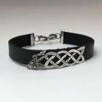 Brazalete Dragón sobre Cuero, Colección Celta, @kingahaudek @Kinga Haudek, thumbnail
