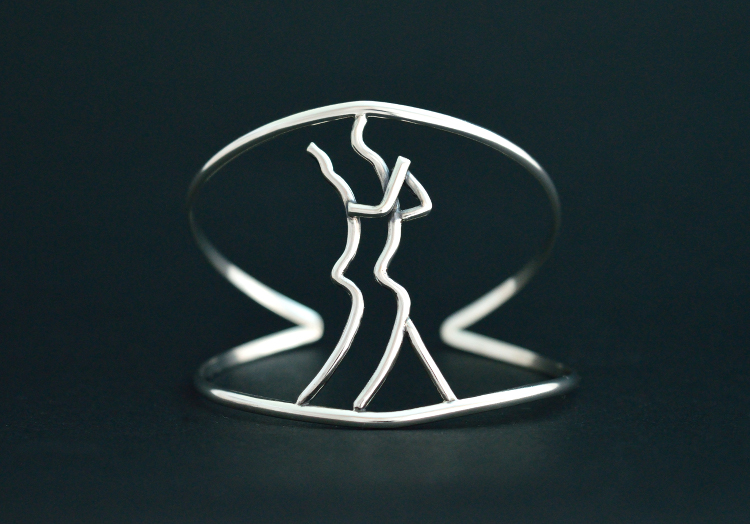 Brazalete Tango Intimo, Colección Tango, @kingahaudek @Kinga Haudek
