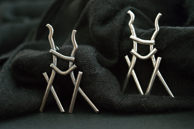 Broche Tango Elegante, Colección Tango, @kingahaudek @Kinga Haudek