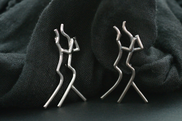 Broche Tango Intimo, Colección Tango, @kingahaudek @Kinga Haudek