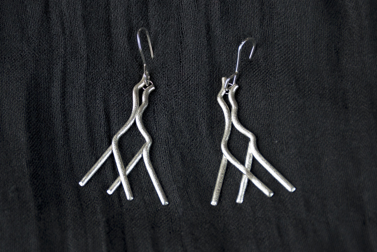 Pendientes Equilibre,  Colección Tango, @kingahaudek @Kinga Haudek